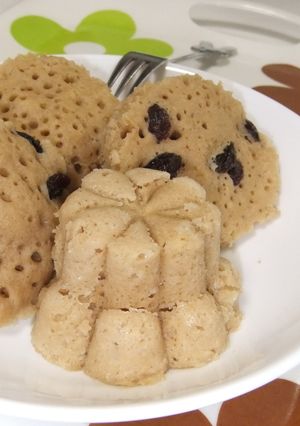 レンジで簡単♪ミルクティ風味の蒸しパン-レシピのメイン写真