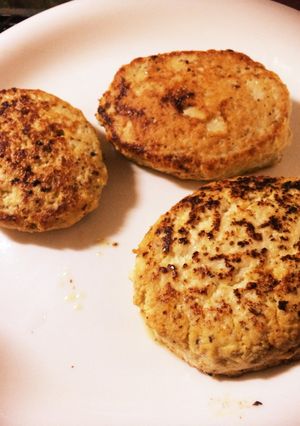 鶏肉バーグ-レシピのメイン写真