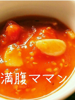 余ったミニトマトでピューレ作って保存する-レシピのメイン写真