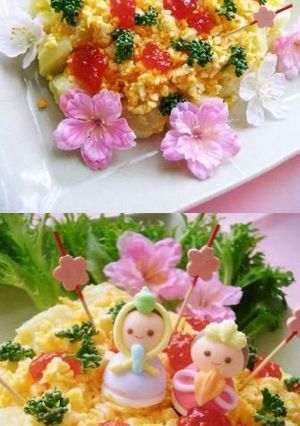楽しいひな祭り *ひなひなサラダ*-レシピのメイン写真