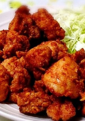 お酒好きの為のピリ辛ジューシー唐揚げ-レシピのメイン写真