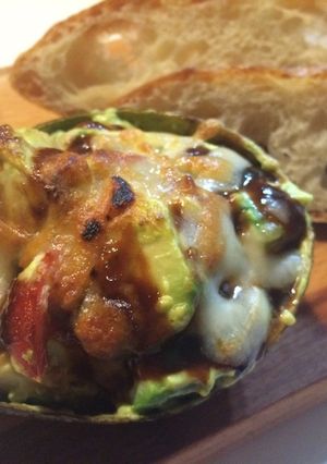 アボカドと絹揚げの味噌チーズ焼き-レシピのメイン写真