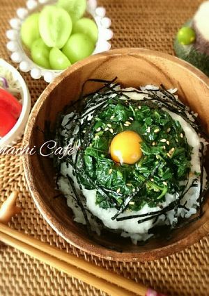 モロヘイヤのナムル丼-レシピのメイン写真