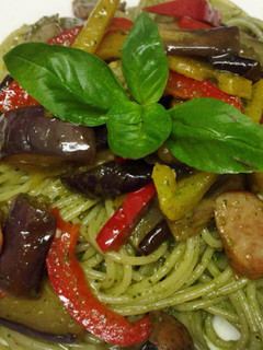 野菜たっぷり♪ジェノベーゼパスタ-レシピのメイン写真