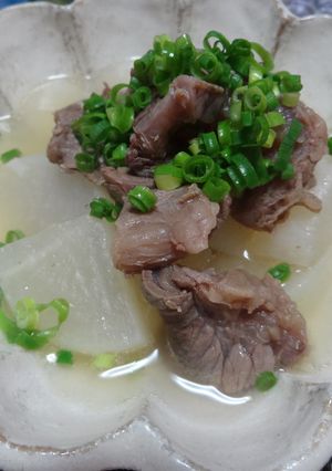 牛すじ塩煮込み-レシピのメイン写真