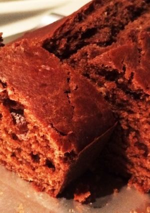 材料３つの簡単チョコレートケーキ-レシピのメイン写真