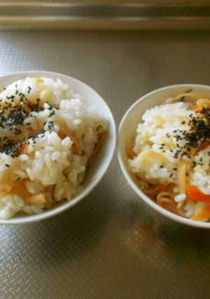 イカくんの混ぜご飯-レシピのメイン写真