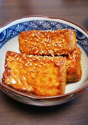 厚揚げ焼き～醤油だれ～-レシピのメイン写真