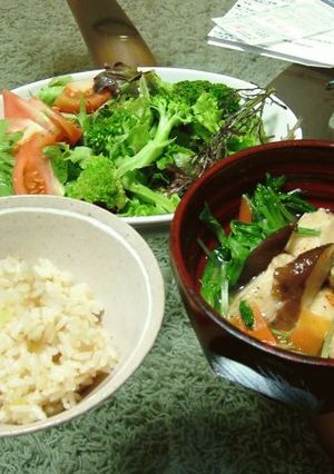 ほうれん草と鶏肉のくず煮-レシピのメイン写真
