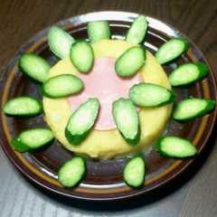 ケーキポテトサラダ-レシピのメイン写真