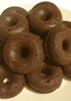 ヴィーガン・チョコ焼きドーナツ-レシピのメイン写真