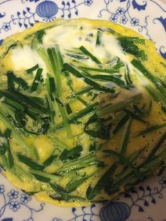 簡単中華風ニラの卵とじ-レシピのメイン写真