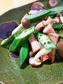 ★簡単&おいしい★オクラのコンソメ炒め★-レシピのメイン写真