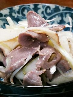 スピード料理☆ネギ塩砂肝-レシピのメイン写真
