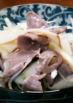 スピード料理☆ネギ塩砂肝-レシピのメイン写真