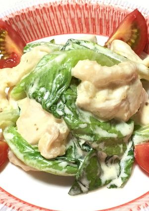 マヨネーズとクリームの濃厚サラダ菜炒め☆-レシピのメイン写真