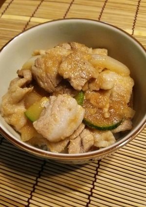 にんにくでスタミナ美味だれ★豚丼♪-レシピのメイン写真