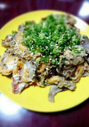 節約レシピ~まいたけの卵炒め-レシピのメイン写真