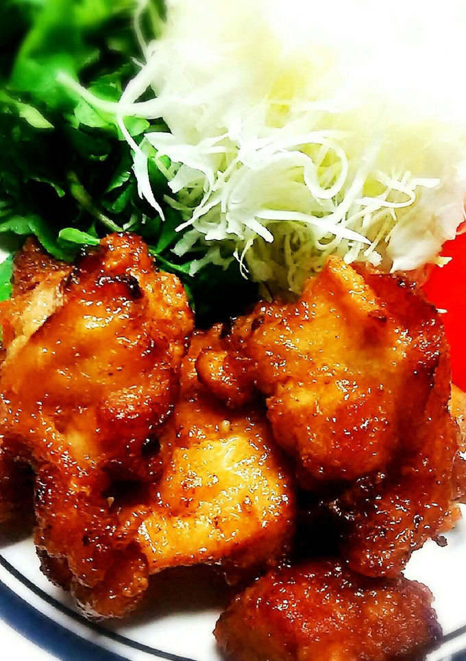 メイトーレモンティを使った鶏の唐揚げ-レシピのメイン写真