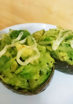 シャキシャキ ポテトのアボカド ボート-レシピのメイン写真