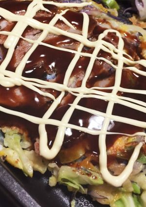 関西風 お好み焼き パーティーで大好評-レシピのメイン写真