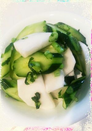 超簡単！きゅうり,かぶのお漬け物-レシピのメイン写真