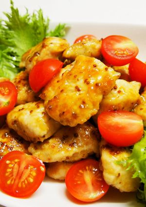 簡単☆鶏ささみのハニーマスタード～お弁当-レシピのメイン写真