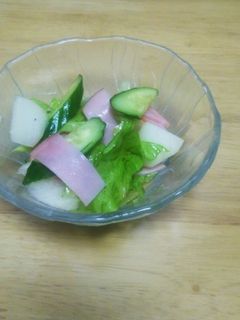 しゃきしゃき♪梨サラダ ☆-レシピのメイン写真