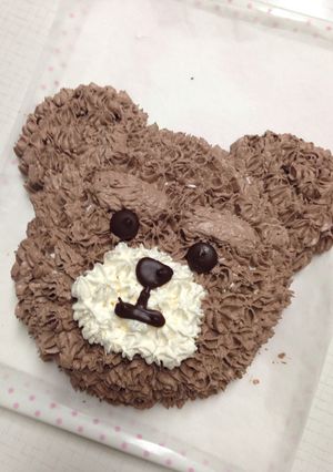 テッドの立体ケーキ✩*-レシピのメイン写真