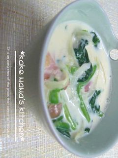 簡単♥♡ほうれん草シチュースープ-レシピのメイン写真