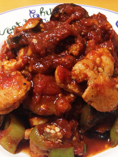 簡単さっぱり!夏野菜とチキンのトマト煮-レシピのメイン写真