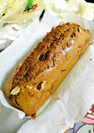 激馬チョコナッツパウンドケーキ-レシピのメイン写真