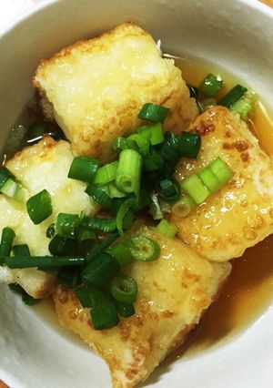 ☆簡単☆つゆの素で作る揚げ出し豆腐☆-レシピのメイン写真