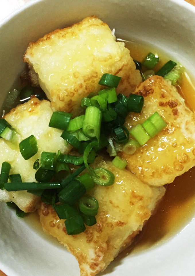 ☆簡単☆つゆの素で作る揚げ出し豆腐☆-レシピのメイン写真