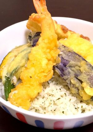 お茶香る〜♪お茶天丼-レシピのメイン写真