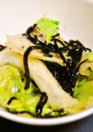 ご飯がすすむレタスの昆布和え-レシピのメイン写真