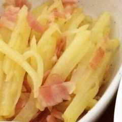 รูปของ 甘くて美味しい！じゃがいものバター炒め