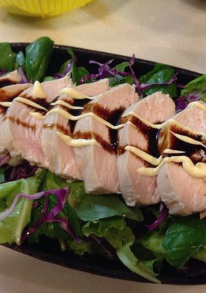 簡単！ふっくら美味しい！鶏胸肉のポッシェ-レシピのメイン写真