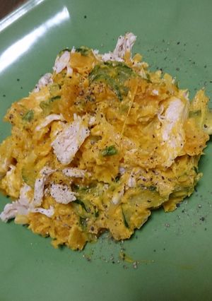 カボチャとセロリのごちそうサラダ-レシピのメイン写真