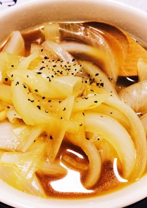 10分でできる！味わいオニオンスープ-レシピのメイン写真