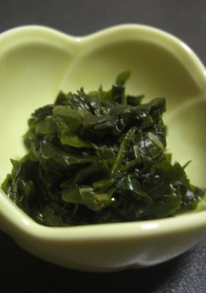 唐辛子の葉の煮物-レシピのメイン写真