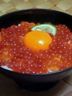 いくら丼-レシピのメイン写真