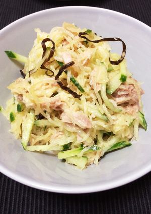 そうめんかぼちゃのツナマヨサラダ-レシピのメイン写真
