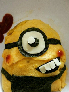 ミニオン キャラ弁 オムソバ-レシピのメイン写真