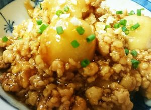 簡単‼冷凍里芋のそぼろあんかけ♪-レシピのメイン写真