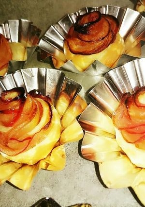 簡単！薔薇のアップルパイ-レシピのメイン写真