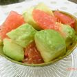 ピングレとアボカドのハニーマリネココット