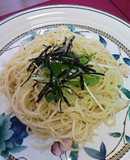 ほたて・たらこ・エリンギのスパゲッティ