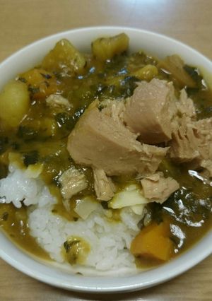 簡単★シーチキンのゴロっとのっけカレー-レシピのメイン写真