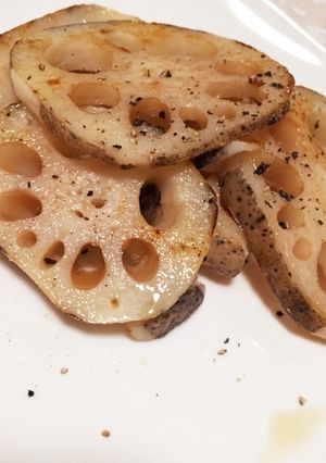 れんこんソテー-レシピのメイン写真